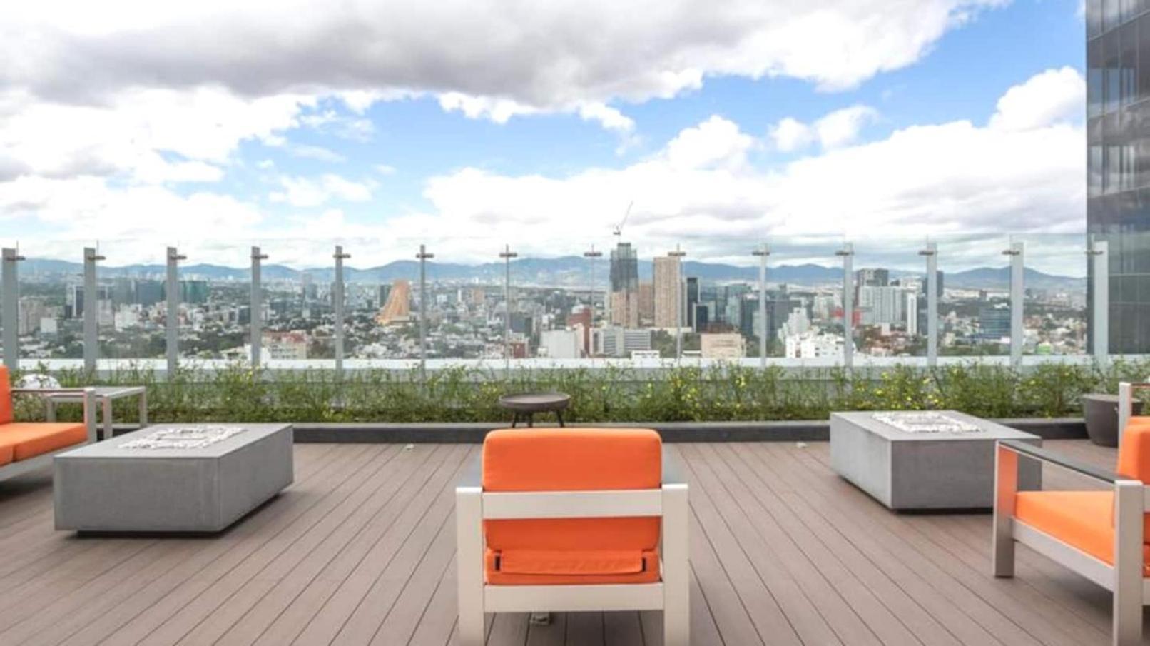 Alluring Views, Luxuriously Appointed In Polanco Mexico City Exteriör bild