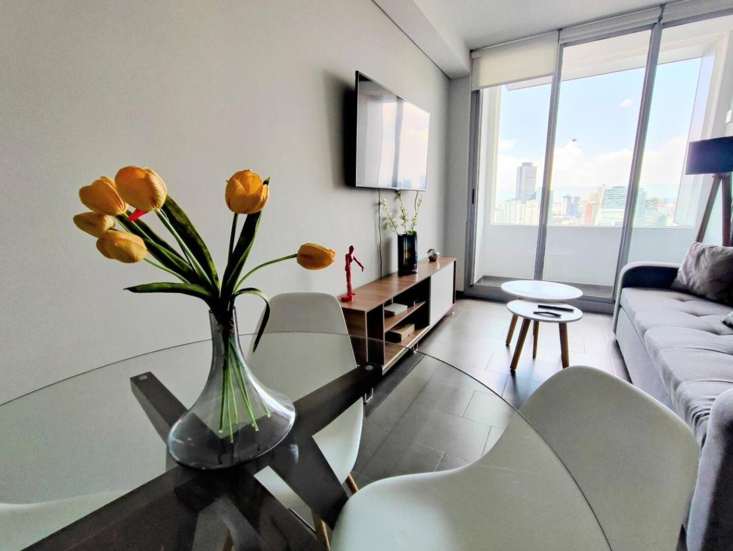 Alluring Views, Luxuriously Appointed In Polanco Mexico City Exteriör bild