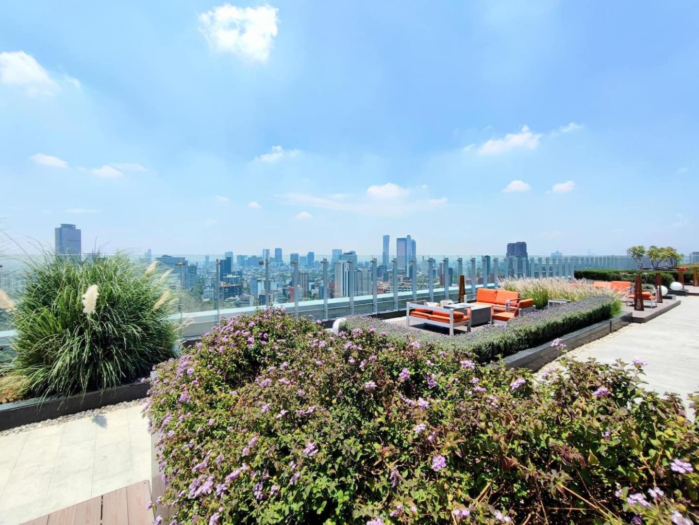 Alluring Views, Luxuriously Appointed In Polanco Mexico City Exteriör bild