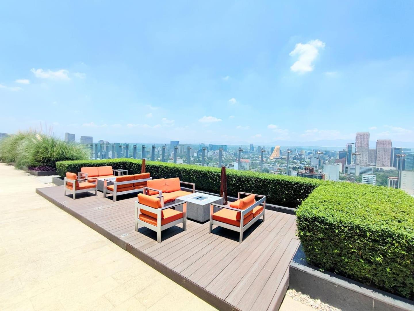 Alluring Views, Luxuriously Appointed In Polanco Mexico City Exteriör bild